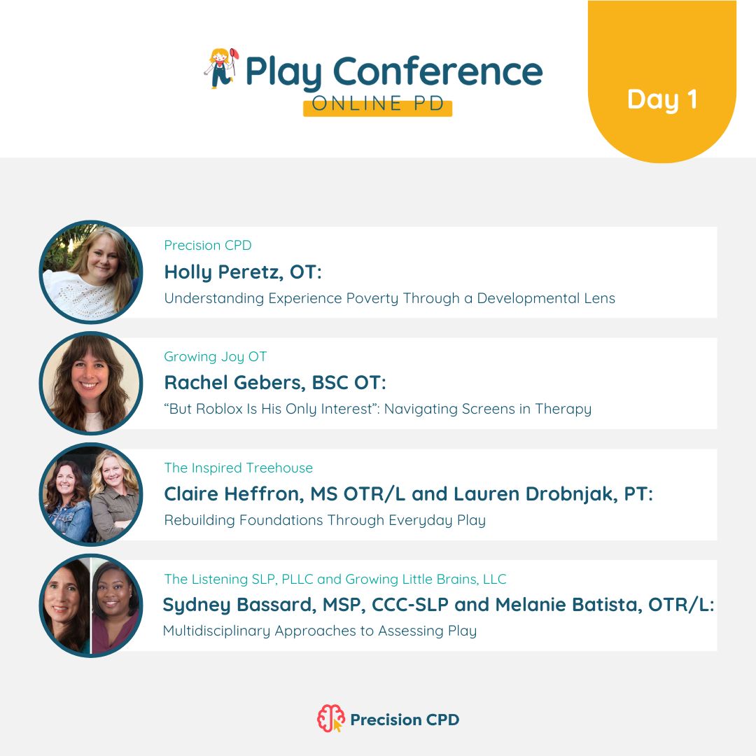 2026 Play Conference Schedule - Module 1