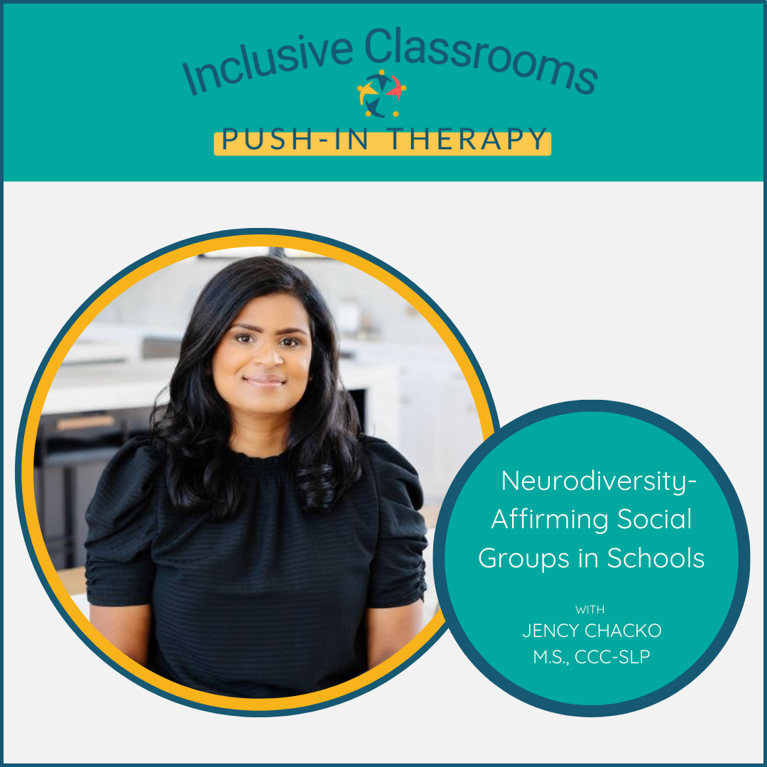 Jency Chacko SLP - inclusive clasroom summit